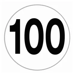 Best Lilie Disque limitation vitesse 100 km/h