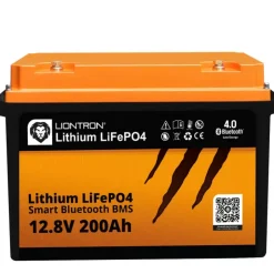 Discount Liontron Batterie lithium 12V - 200 Ah - 2560 Wh | Bluetooth
