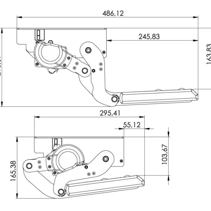 New Lippert Components LIPPERT Marchepieds Serie T électrique