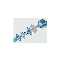 New LOVATO Commutateur 230V 3 positions