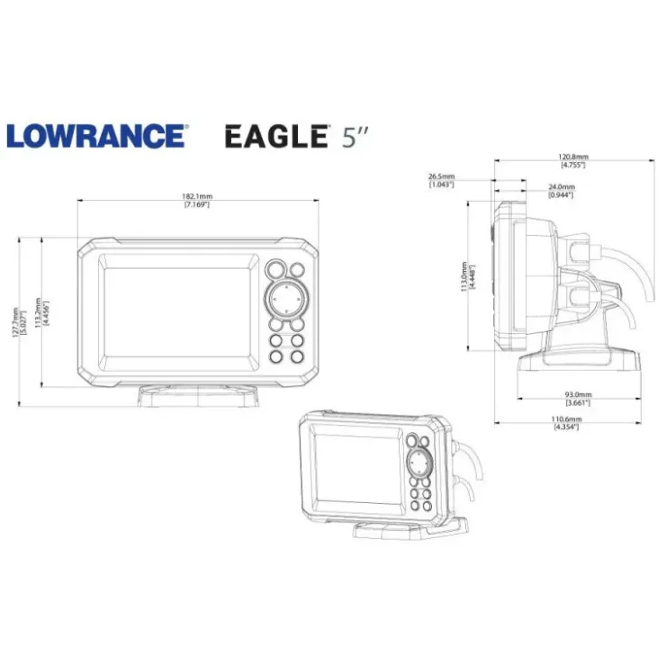 Outlet Lowrance Eagle 5