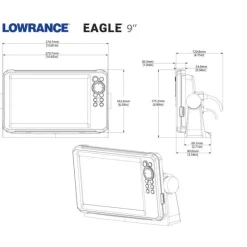 Outlet Lowrance Eagle 9