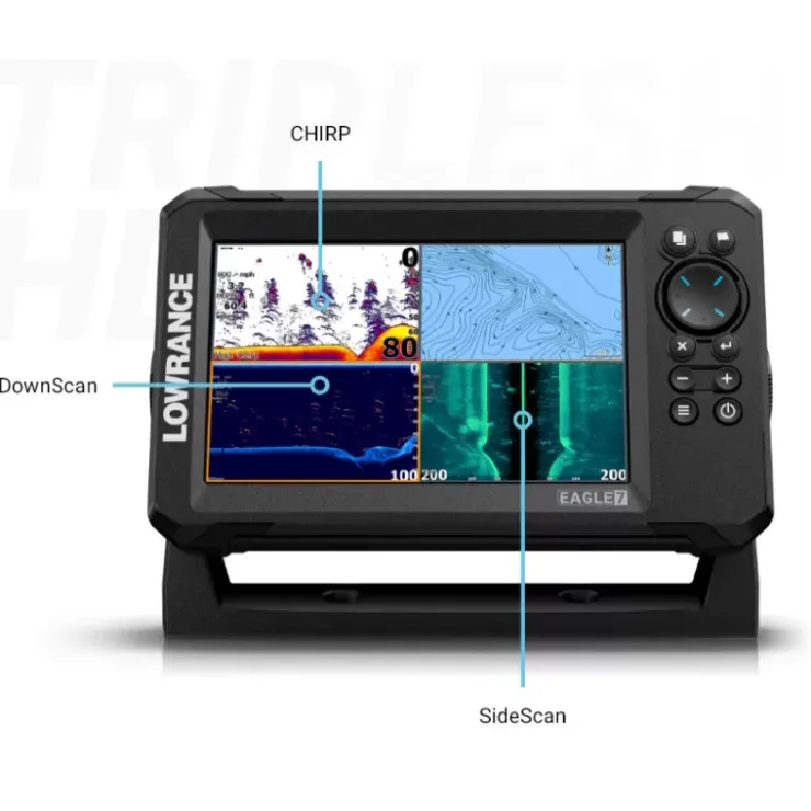 Best Lowrance Sonde TripleShot HD pour Eagle