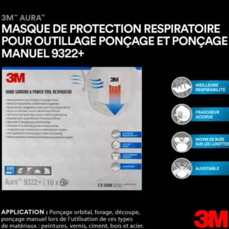 Best 3M Masques FFP2 | 9322+