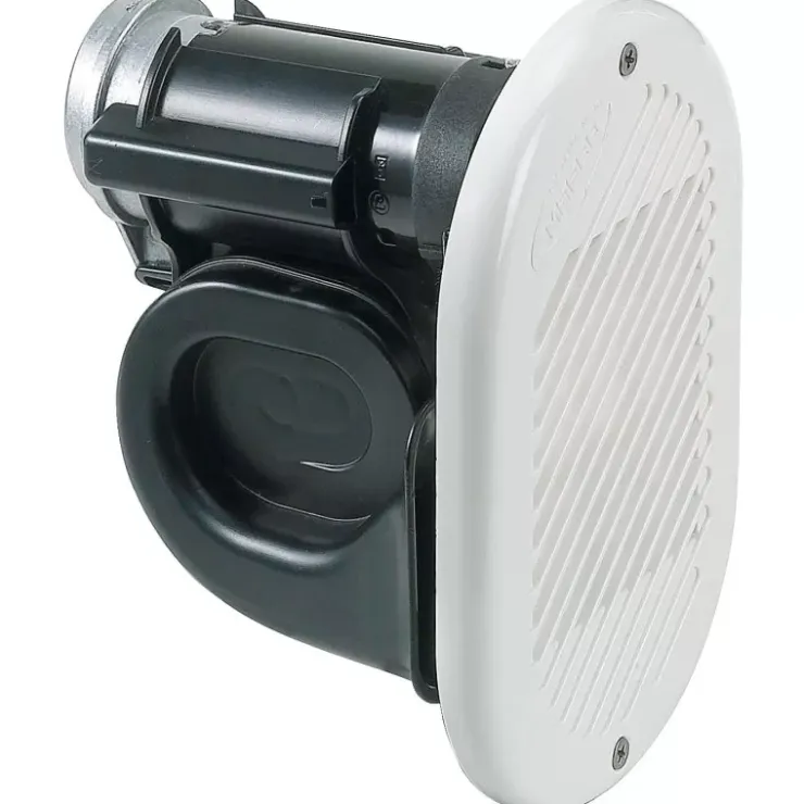 Discount Marco Klaxon pneumatique Hurricane blanc 12V