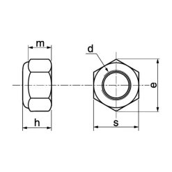 Discount Marinox Ecrou frein inox A4 DIN 985