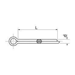 Outlet Marinox Goupille fendue inox A4 | 2 mm