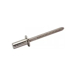 Marinox Rivet tête plate alu/acier | ø 6 mm