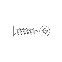 Outlet Marinox Vis bois / agglo inox A4 T.F | ø 4 mm