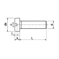 Online Marinox Vis métaux + écrou inox A4 T.C Fendue | ø 6 mm