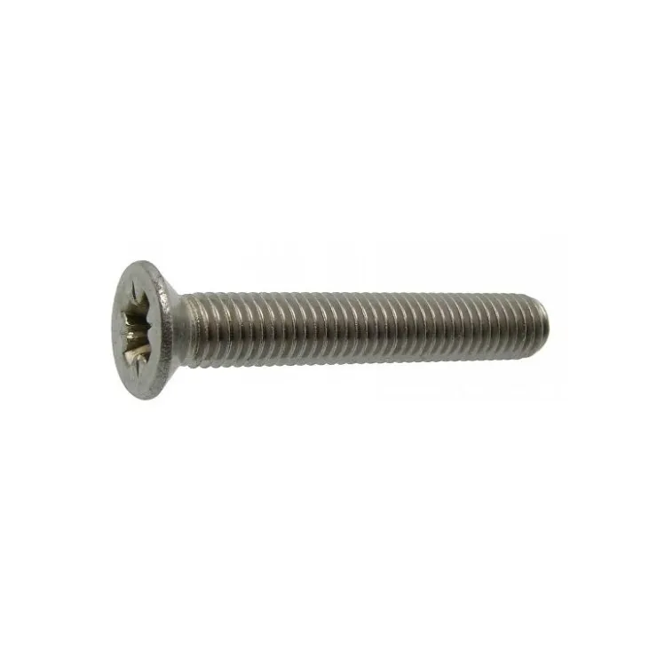 Online Marinox Vis métaux + écrou inox A4 T.F Pozi | ø 6 mm 80 mm