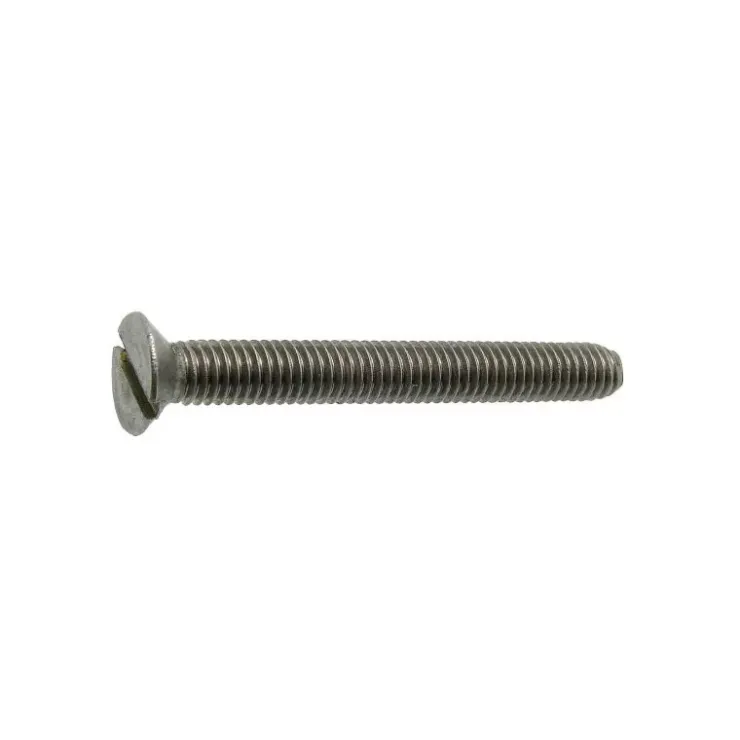 Marinox Vis métaux + écrou inox A4 T.F Fendue | ø 3 mm