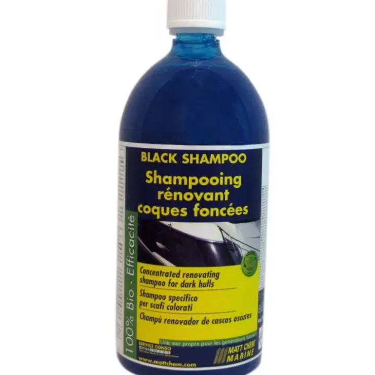 Best Matt Chem Marine MATT CHEM Black Shampoo shampoing rénovant pour coque foncée