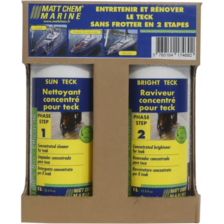 Clearance Matt Chem Marine MATT CHEM Kit Teck entretien & rénovation du teck