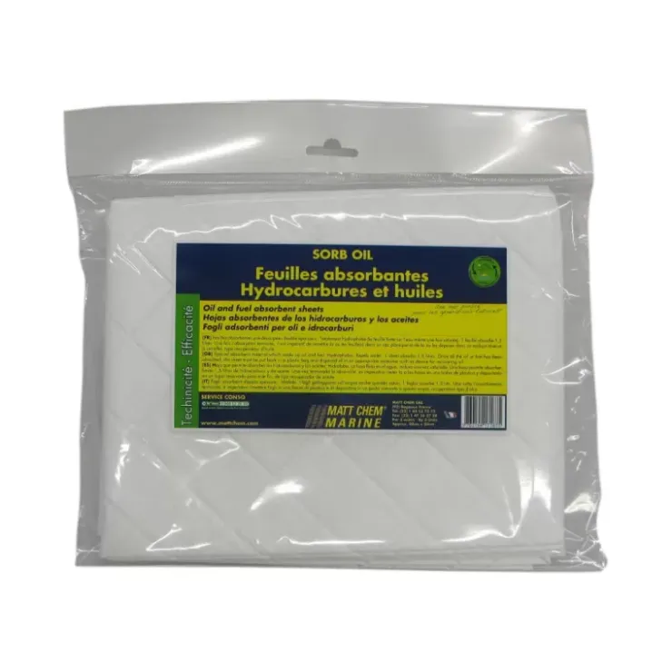 Sale Matt Chem Marine MATT CHEM Sorb-Oil feuilles absorbantes huile