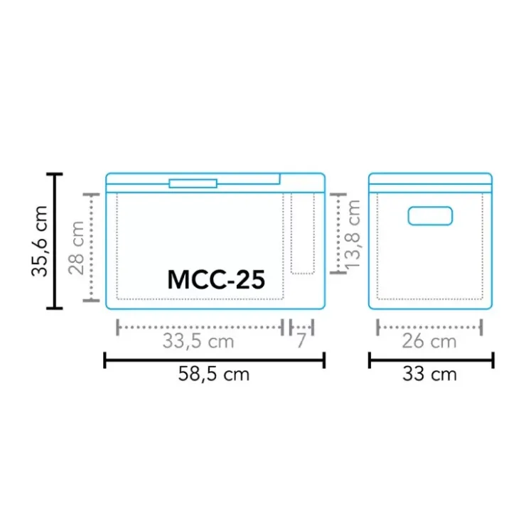 Online Mestic Cool Box MCC-25