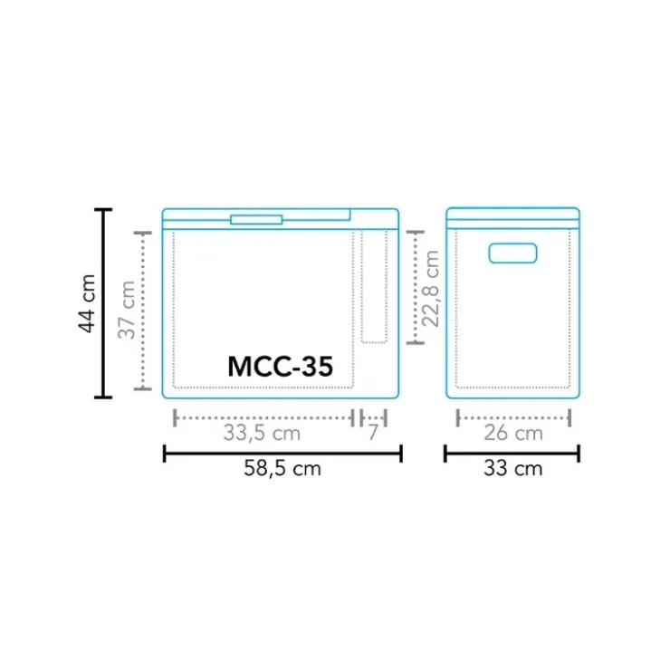 Mestic Cool Box MCC-35