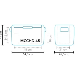 Clearance Mestic Cool Box MCCHD-45 AC/DC