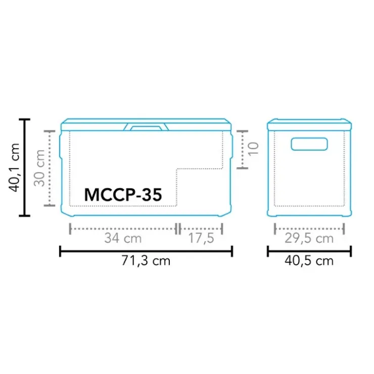 Hot Mestic Cool Box MCCP-35 AC/DC
