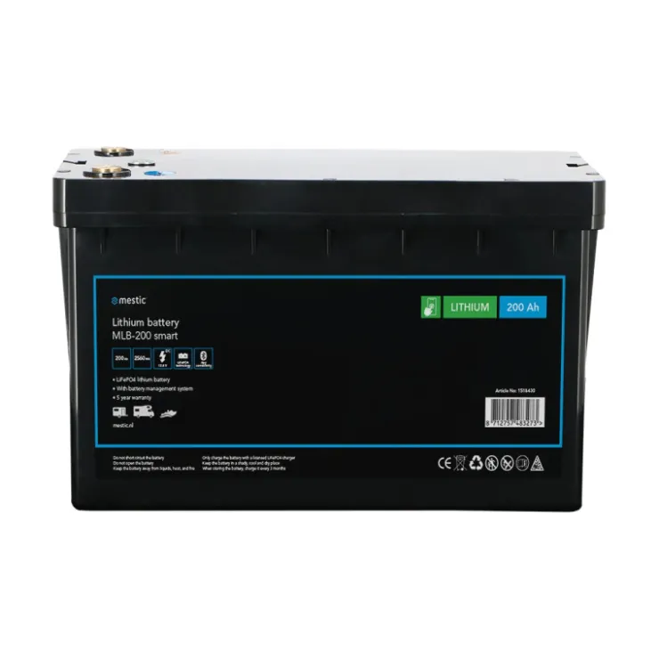 Hot Mestic MLB-200 Smart Batterie lithium | 200 Ah - 2560 Wh