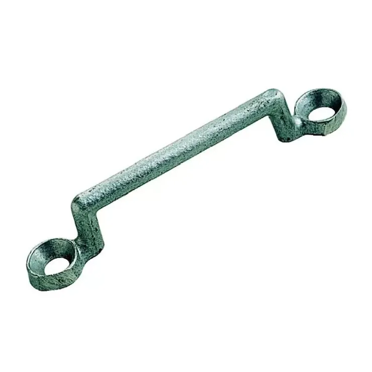 Discount Mottez Pontet plat acier 42 x 12 mm