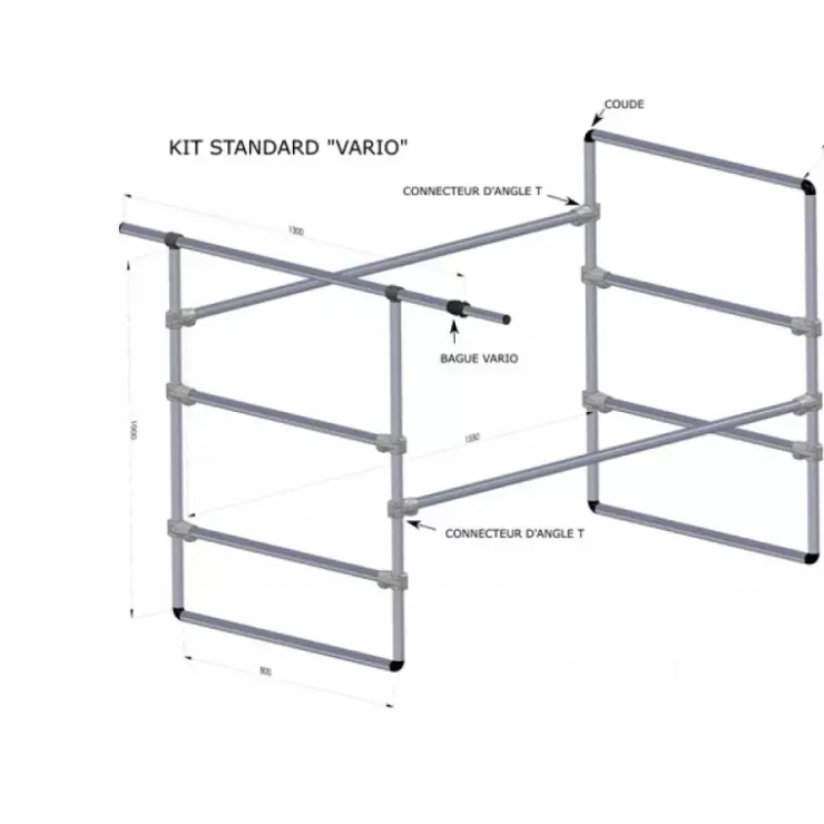 Nautix Kit aménagement Vario Surf & Windsurf