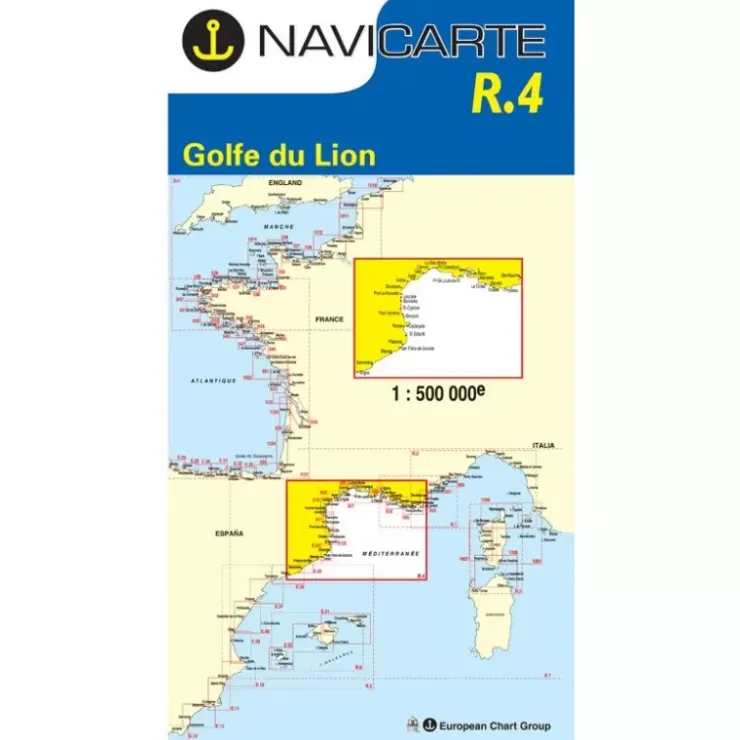 Best Navicarte Routière Golfe du Lion R4