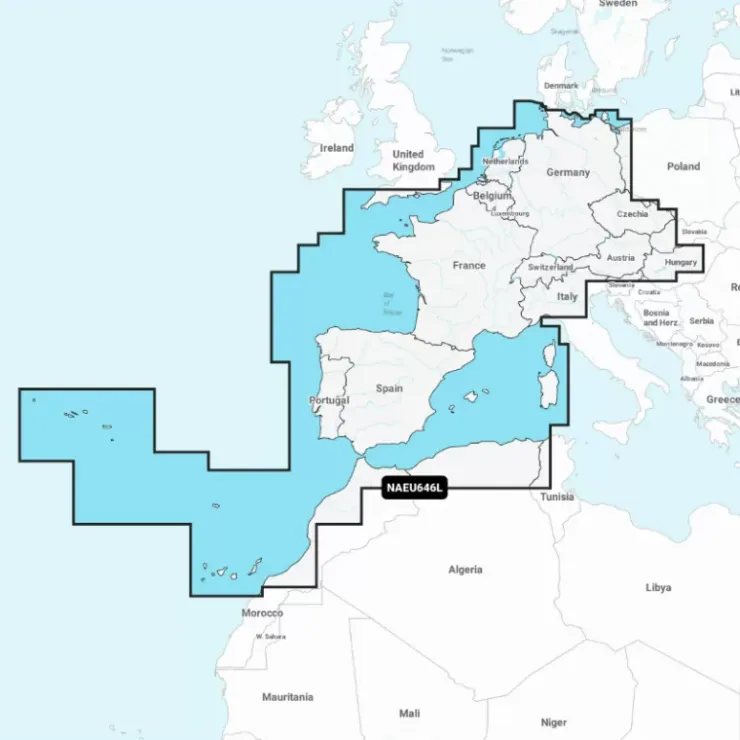 Navionics + Large Carte microSD™/SD™