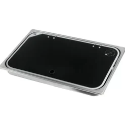 Hot NavyLoad NAVY LOAD Combiné inox 1 feu | à couvercle | 526 x 326 mm
