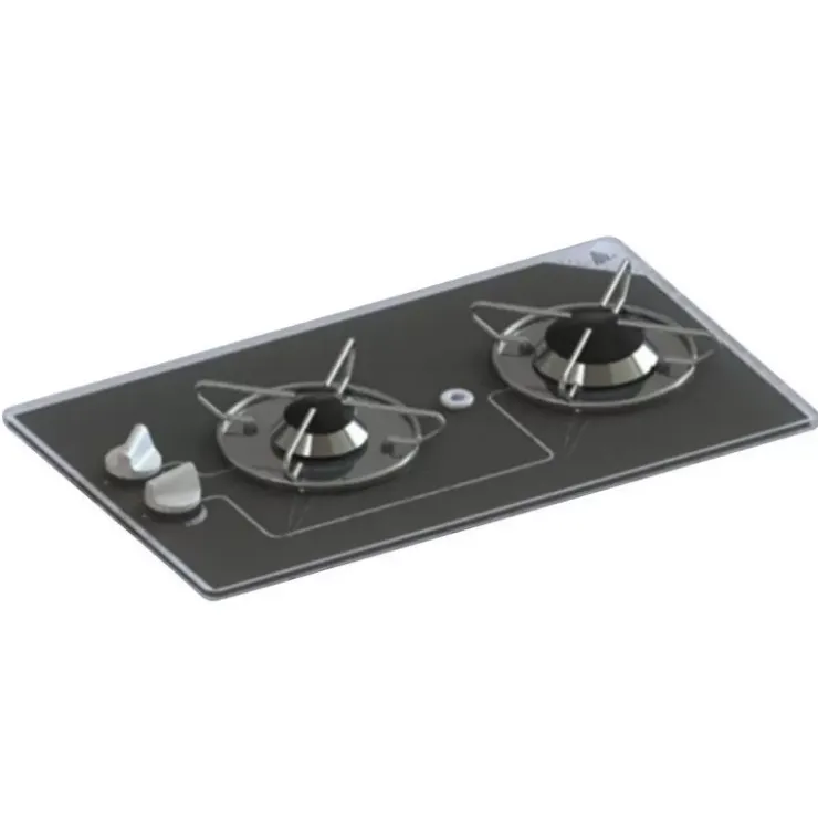 Outlet NavyLoad NAVY LOAD Réchaud Cristal 2 feux droits | 500 x 300 mm