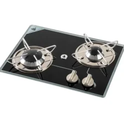 Outlet NavyLoad NAVY LOAD Réchaud Cristal 2 feux | 380 x 280 mm