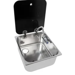 Discount NavyLoad NAYY LOAD Evier inox | à couvercle | 352 x 322 mm