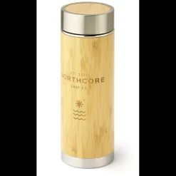 Best Northcore Thermos® bambou en acier 360 ml