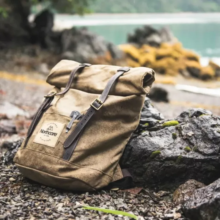 New Northcore Waxed Canvas Backpack