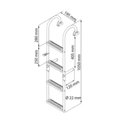 Online Nuova Rade Echelle étroite pliable 180°
