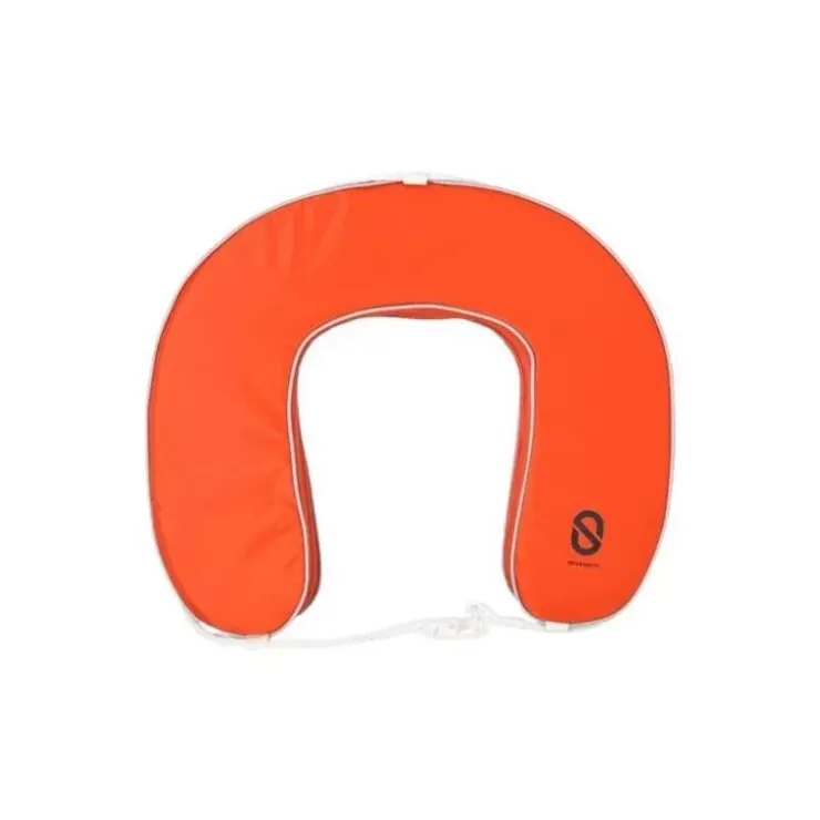 Clearance Ocean Safety Bouée fer à cheval déhoussable | Orange