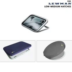 Outlet Oceansouth Couverture pour Lewmar Low Profile | Gris