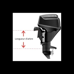 Oceansouth Housse intégrale pour moteur Mercury V12 7.6L