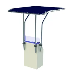 Clearance Oceansouth T-Top Alu ø 32 rétractable pour remorque
