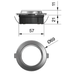 OFOLUX Spot orientable tactile