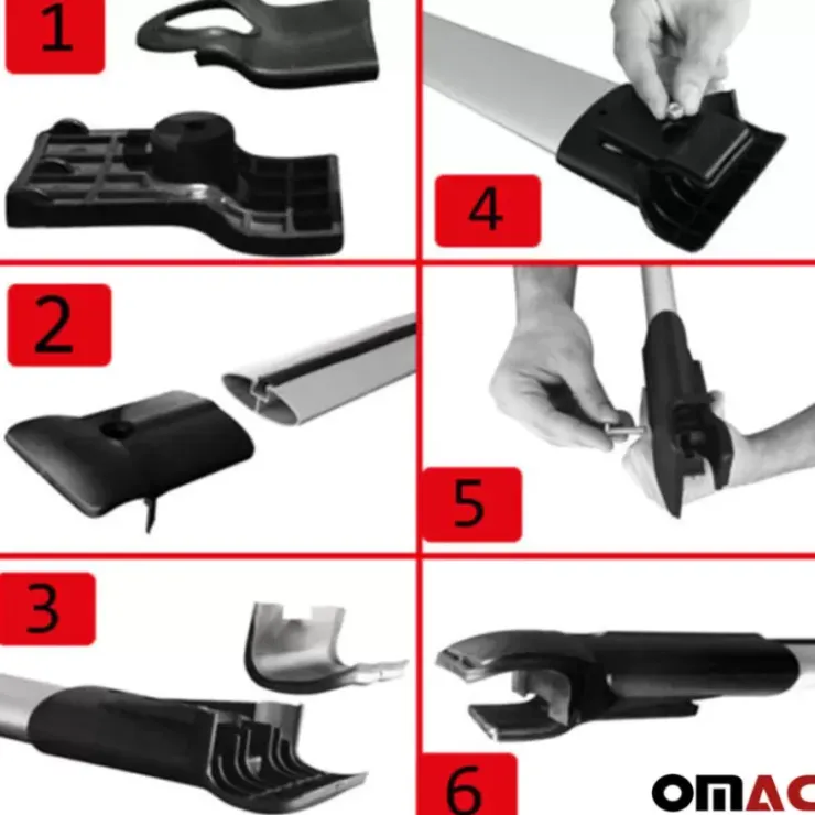 OMAC Barres de toit Elegance MB Vito 3