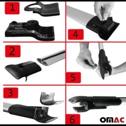 Best OMAC Barres de toit Elegance | Trafic