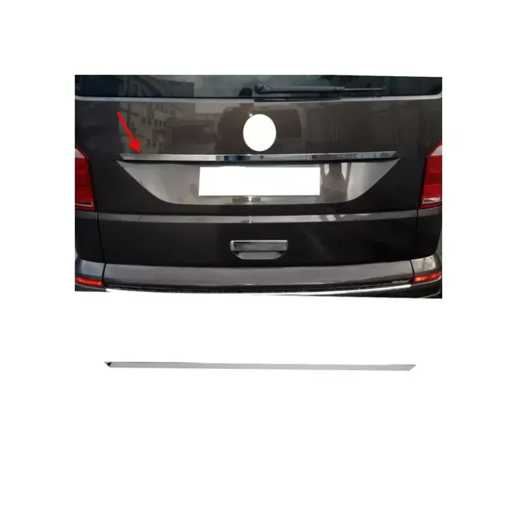 Best OMAC Couvre éclairage de plaque Inox VW T6