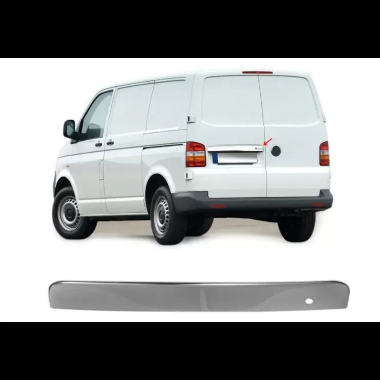 Best OMAC Couvre éclairage de plaque double portes VW T5
