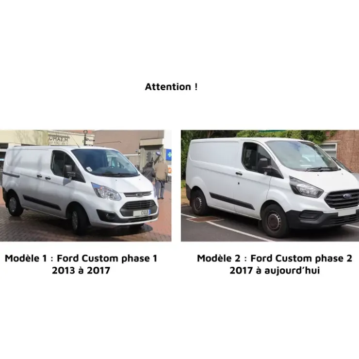 New OMAC Déflecteur de capot Transit Custom