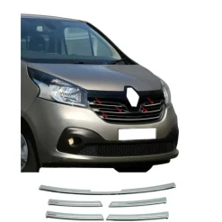 Discount OMAC Moulure de calandre AV Inox Trafic 3