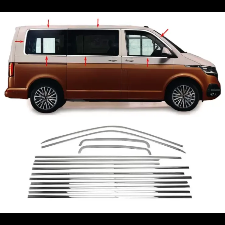 Outlet OMAC Moulure de vitre inox VW T6.1
