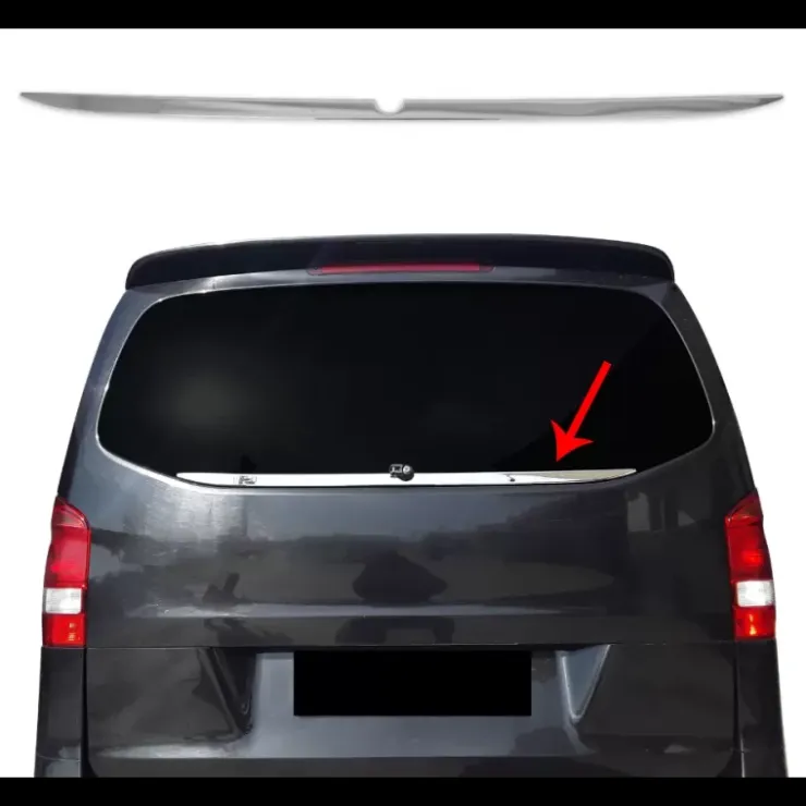 Clearance OMAC Moulure sous vitre arrière inox MB Vito W447/W639