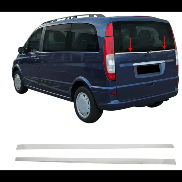 Clearance OMAC Moulure sous vitre arrière inox MB Vito W447/W639