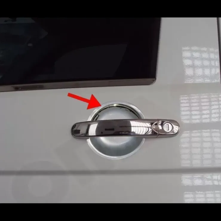 Best OMAC Protection fond de poignée inox VW T5
